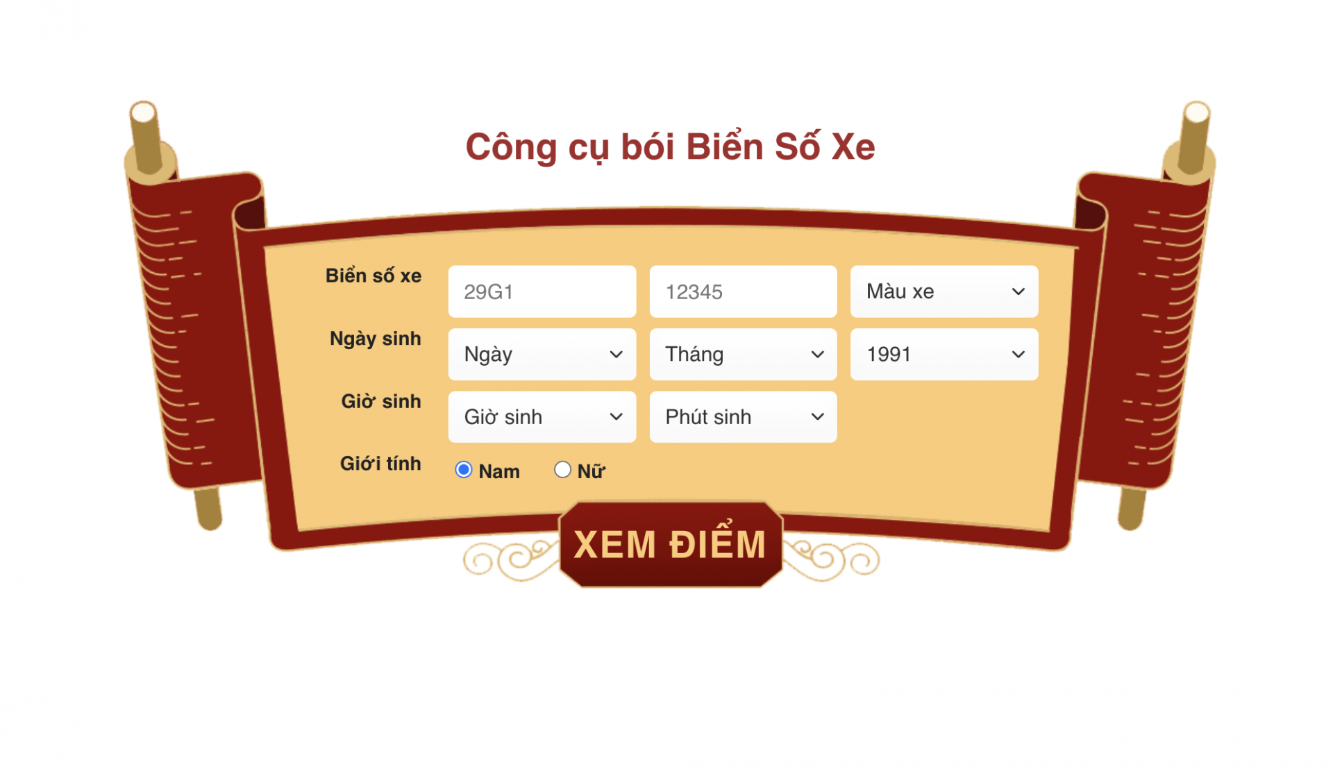 Chọn biển số xe 9 nút dựa trên tính toán phong thủy và mệnh cách của chủ nhân