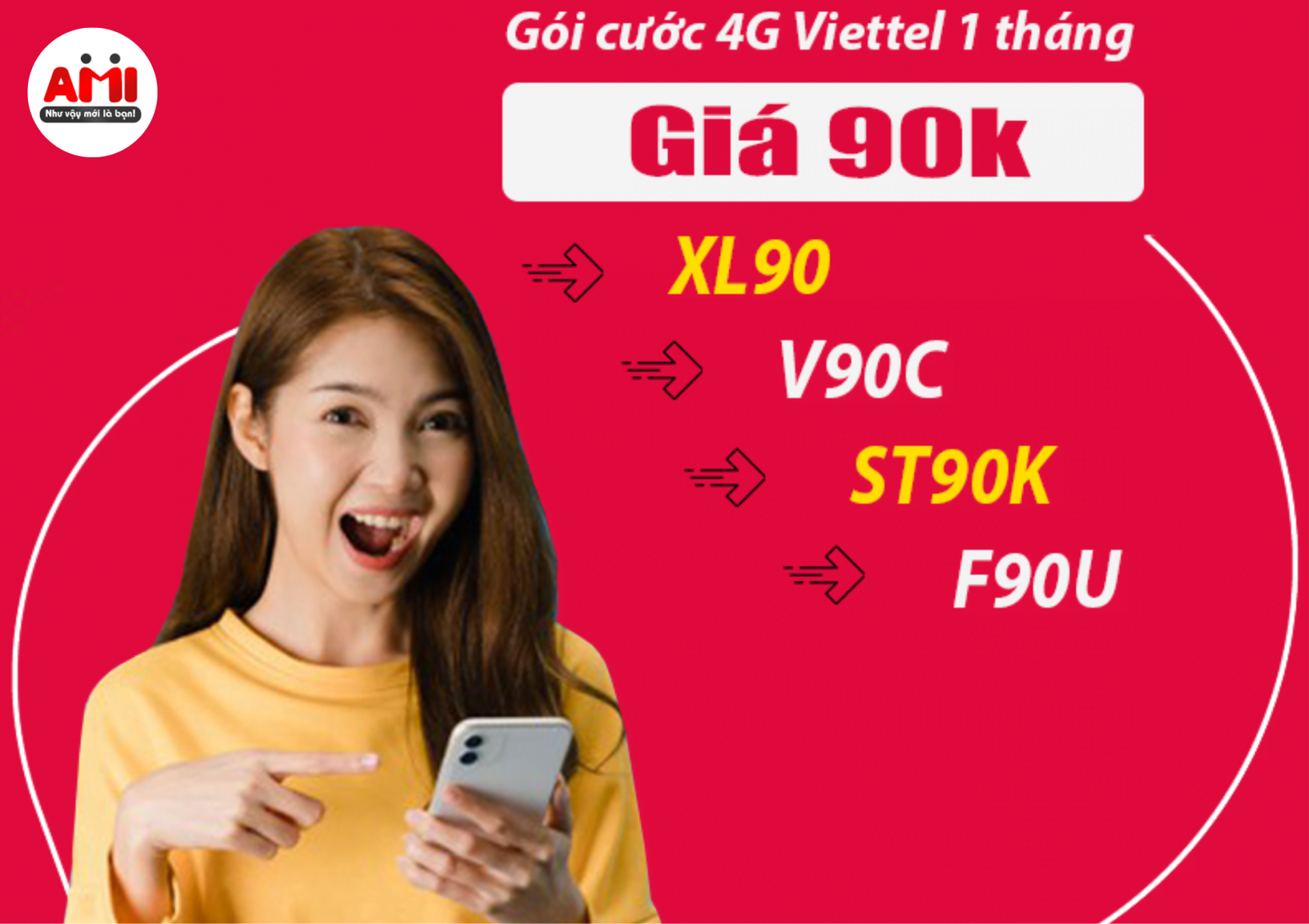 g&oacute;i cước viettel 90k 1 th&aacute;ng