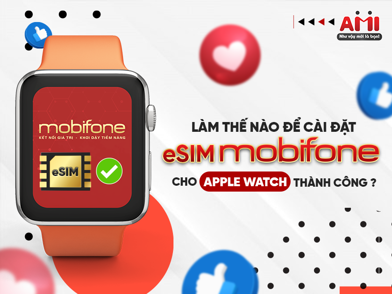 esim mobifone cho apple watch