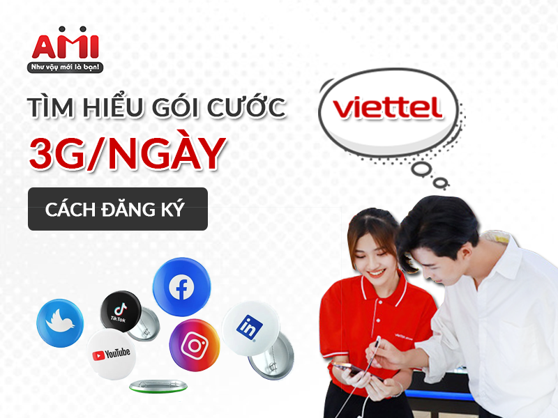 gói cước viettel 3gb 1 ngày
