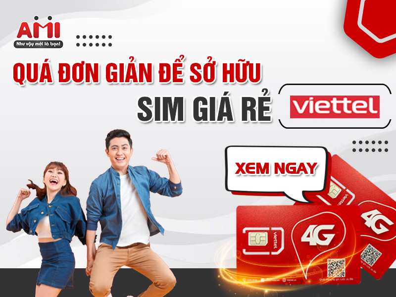 sim giá rẻ viettel