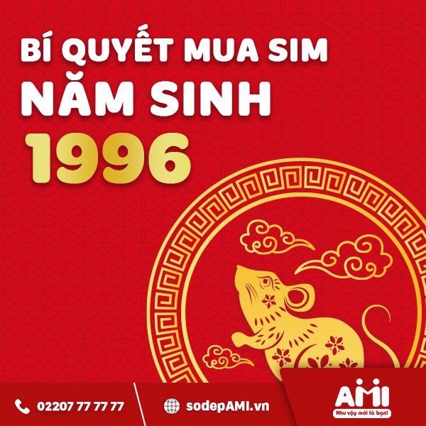 sim hợp tuổi 1996