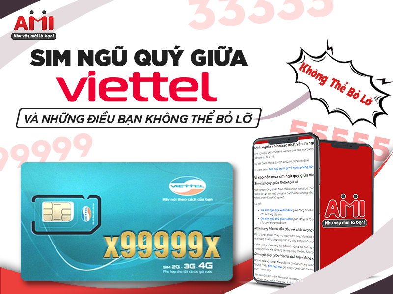 sim ngũ quý giữa viettel