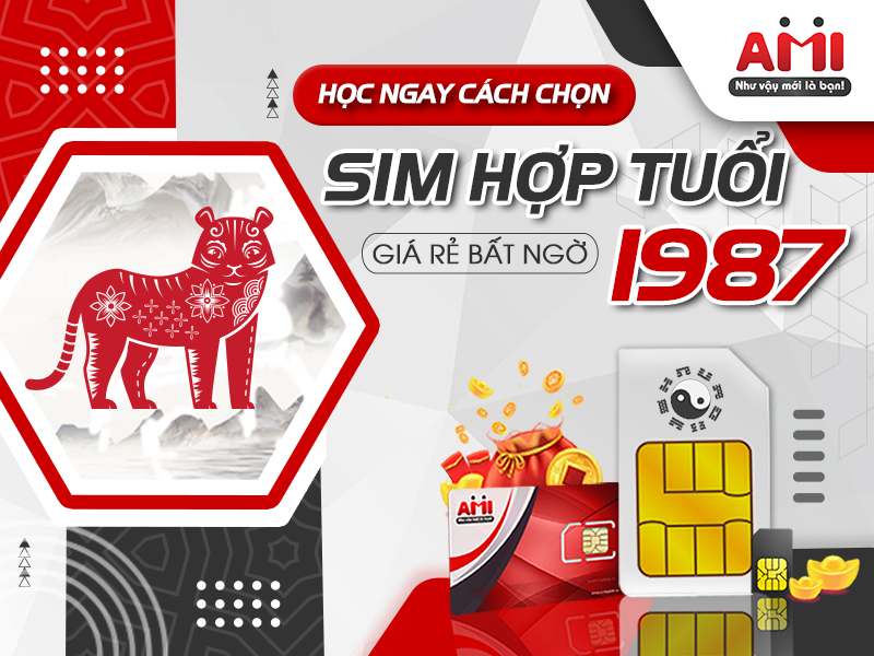 sim phong thủy hợp tuổi 1987