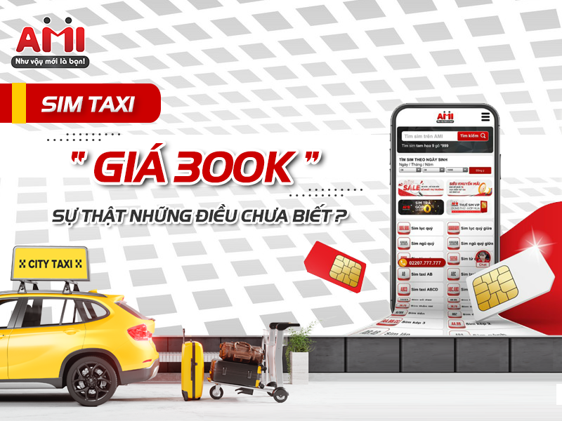 sim taxi giá 300k