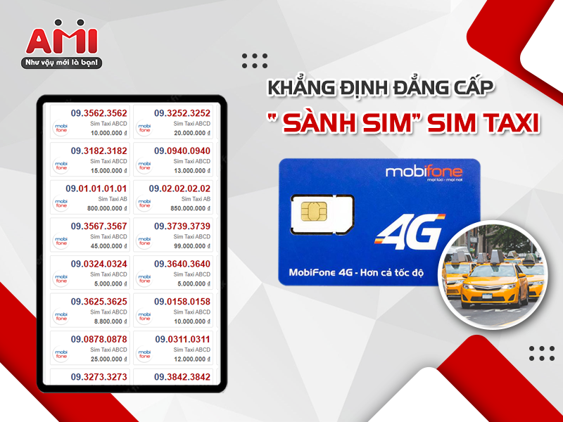 sim taxi mobifone