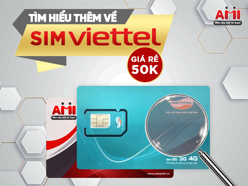 sim viettel giá rẻ 50k