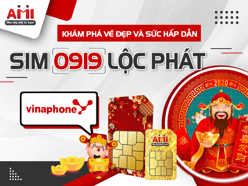 sim vinaphone 0919 lộc phát