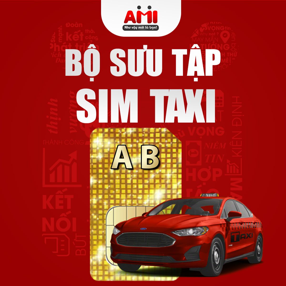 bộ sưu tập sim taxi AB lặp 2