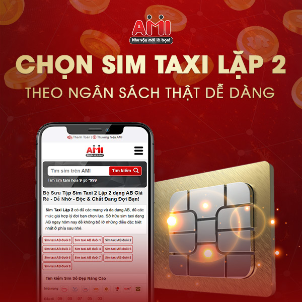 sim taxi lặp 2 giá bao nhiêu tiền