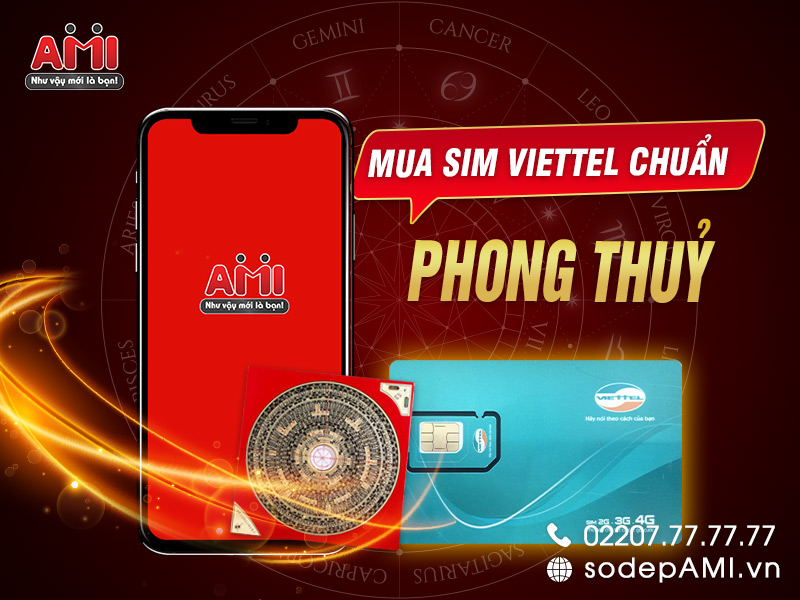 mua sim tứ quý viettel chuẩn phong thuỷ