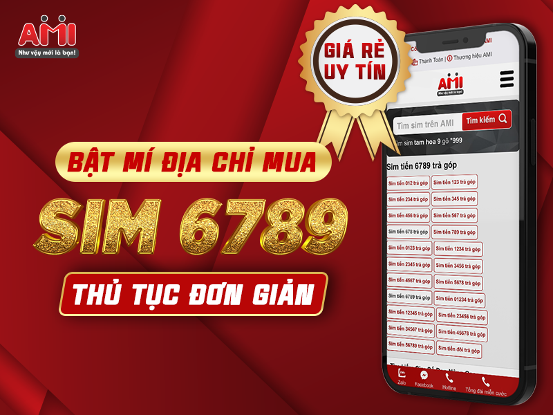 sim 6789 trả góp