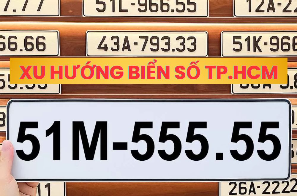 Xu hướng và mặt bằng giá biển số đẹp TP.HCM trong năm 2026