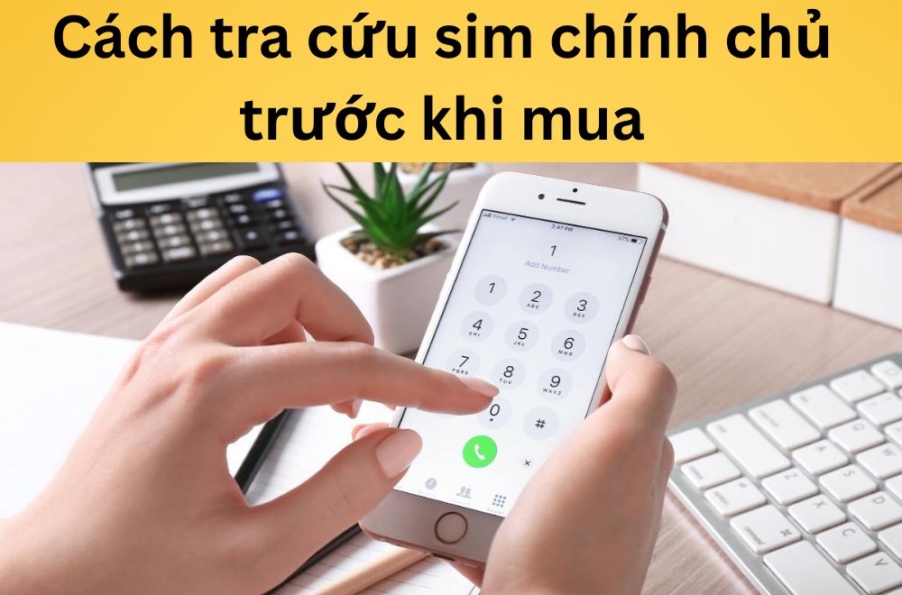 Cách tra cứu sim chính chủ trước khi mua sim cũ, sang nhượng số đẹp