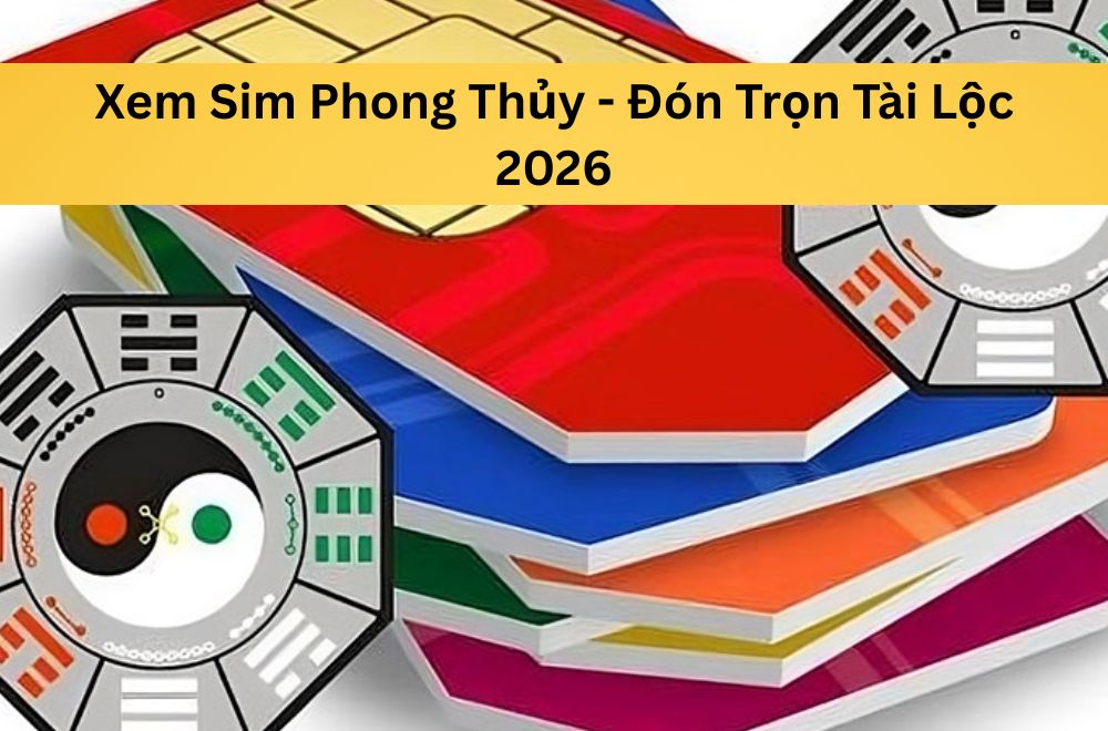 Xem Sim Phong Thủy – Chọn Đúng Con Số, Đón Trọn Tài Lộc 2026