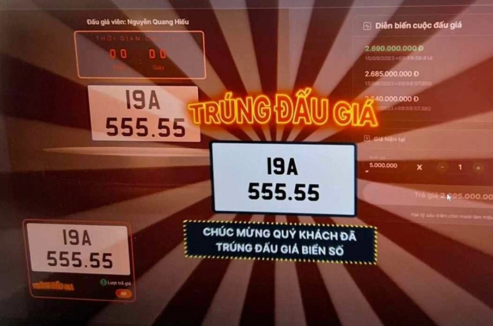 AMI có thể hỗ trợ bạn đấu giá biển số đẹp Hà Nội