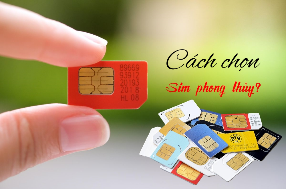 Cách chọn sim phong thuỷ hợp mệnh & tăng vận may