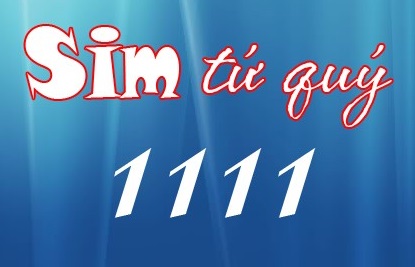Sim tứ quý bộ 1111e