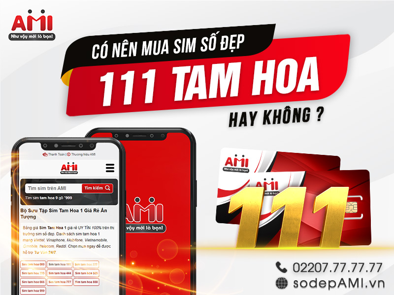 sim số đẹp 111
