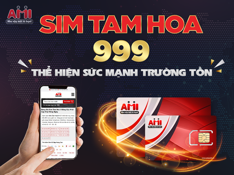 sim tam hoa 999