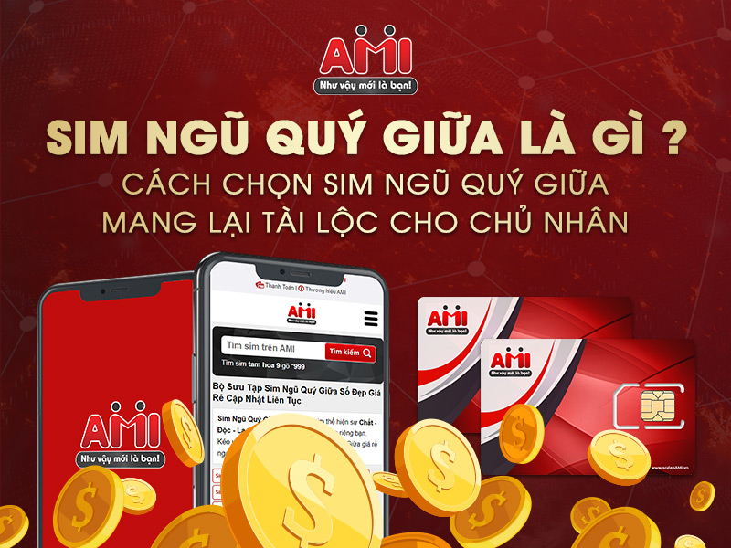Sim Ngũ Quý Giữa Là Gì? Cách Chọn Sim Ngũ Quý Giữa Mang Lại Tài Lộc Cho Chủ  Nhân