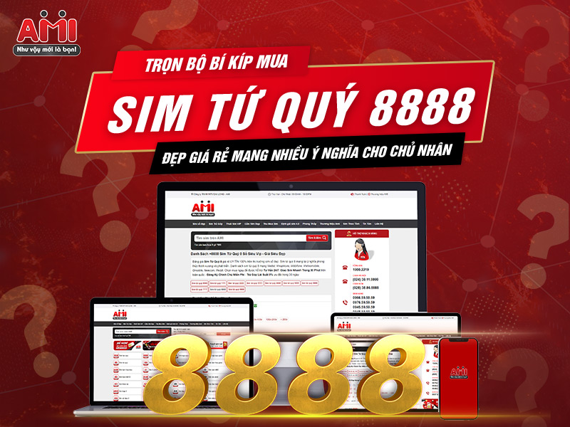 sim tứ quý 8888