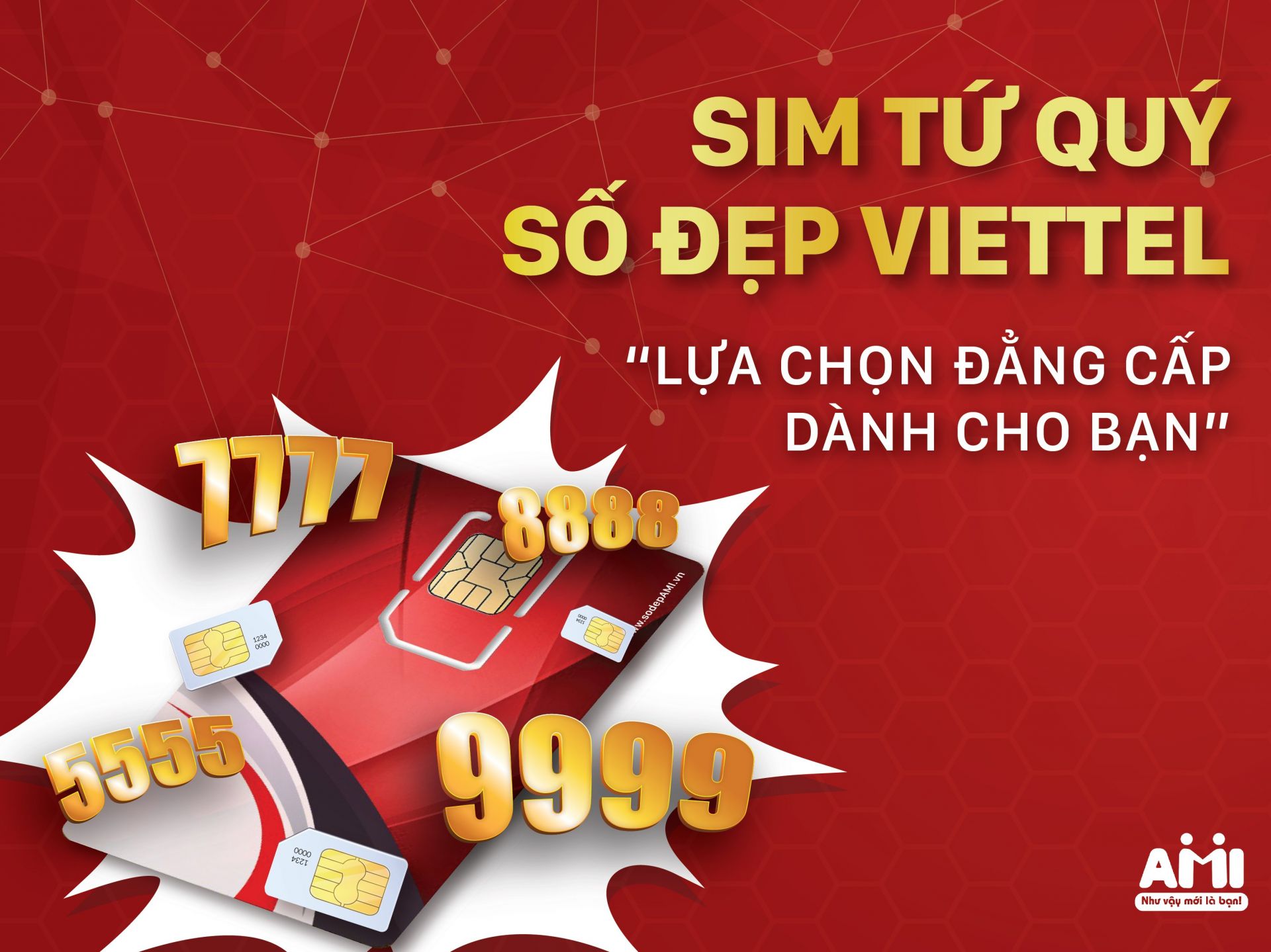 sim tứ quý 2222 viettel