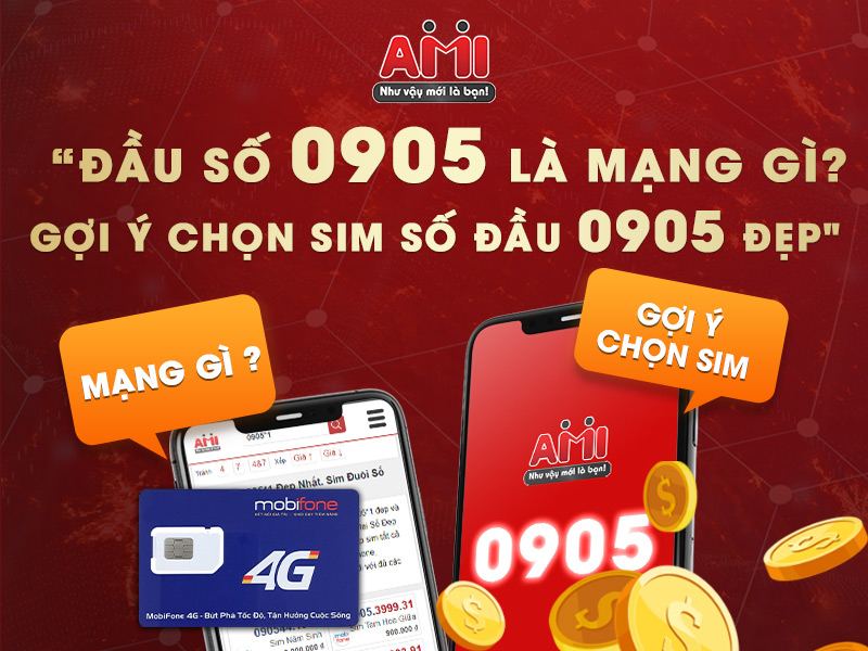 sim số đẹp đầu 0905